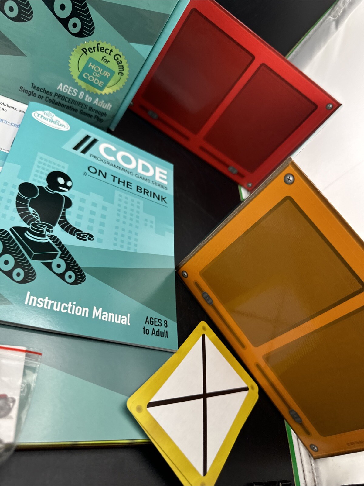 ThinkFun Code Programming Game Series – On The Brink – Core Coding Concepts STEM