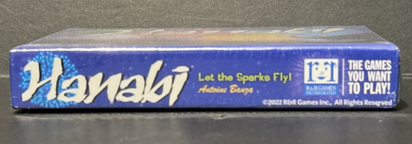 R&R Games Hanabi Card Game Sealed Co-op Strategy Fireworks Game 2022