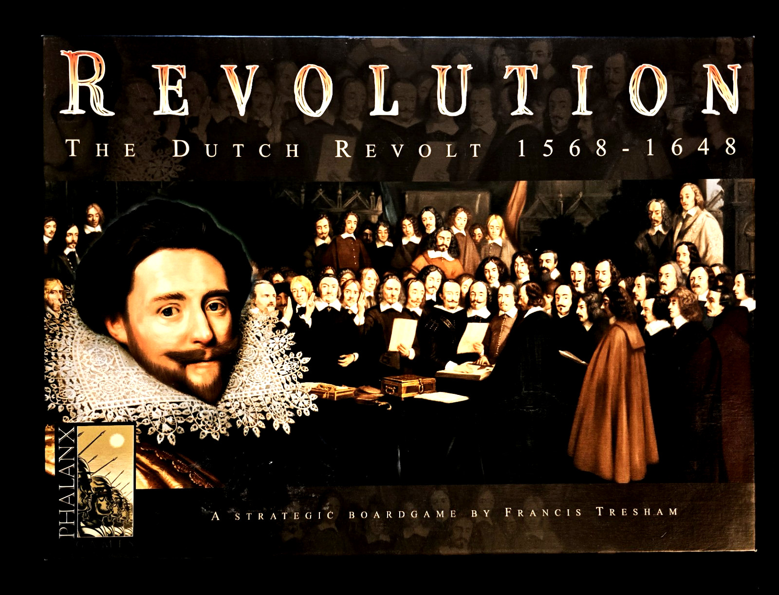 “REVOLUTION” STRATEGY BOARD GAME – PHALANX – PUNCHED, COMPLETE + EXTRAS