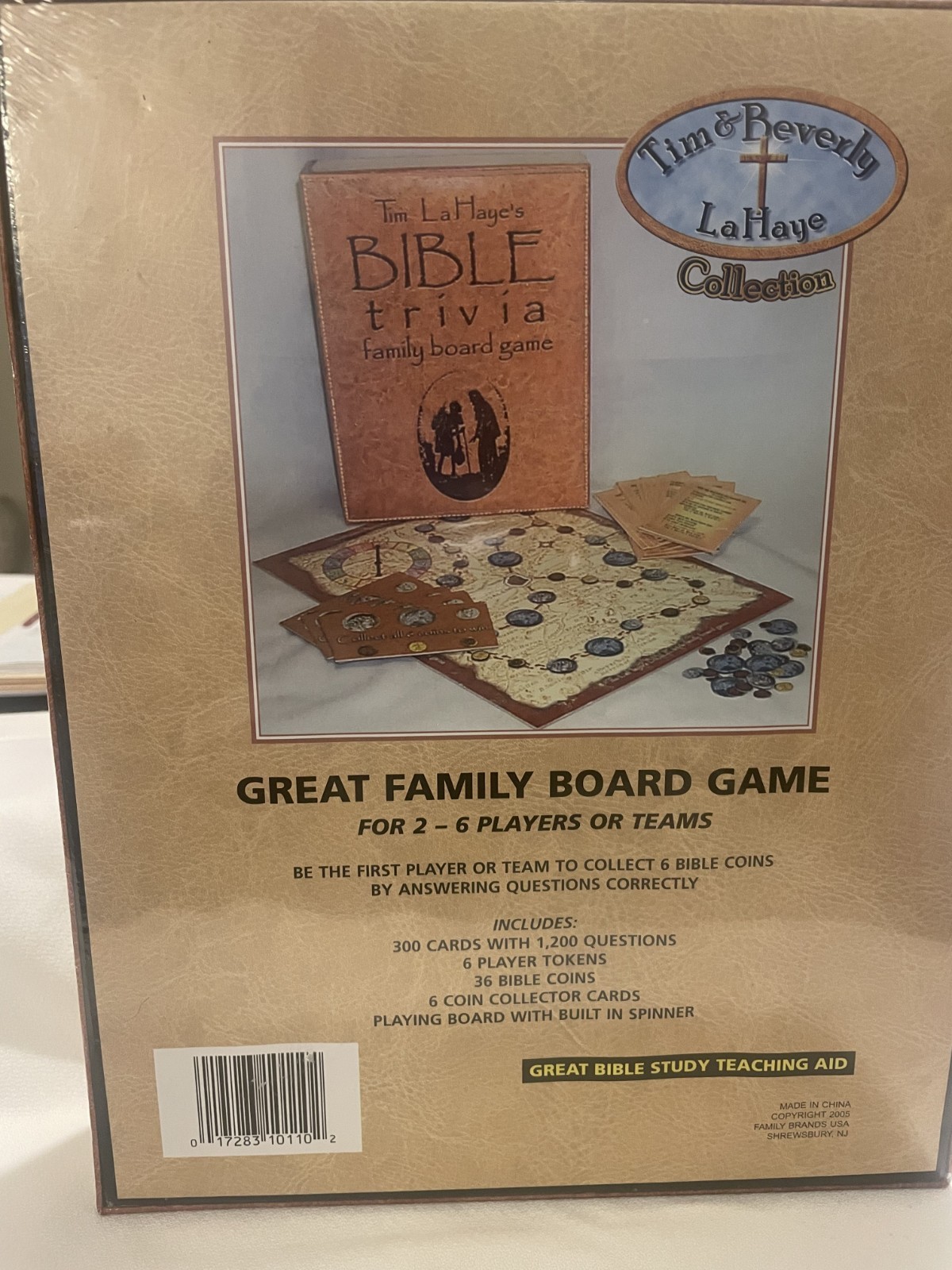 Bible Trivia Family Board Game 1st Edition Tim La Haye (2005) FACTORY SEALED NIB