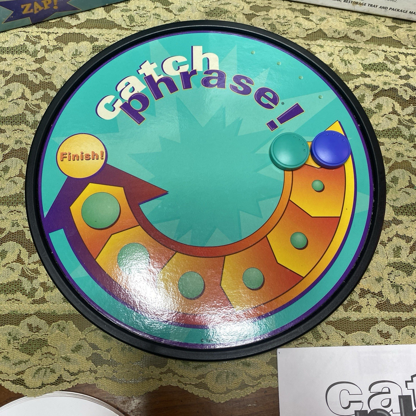 Catch Phrase Board Game by Parker Brothers 1994 Complete READ