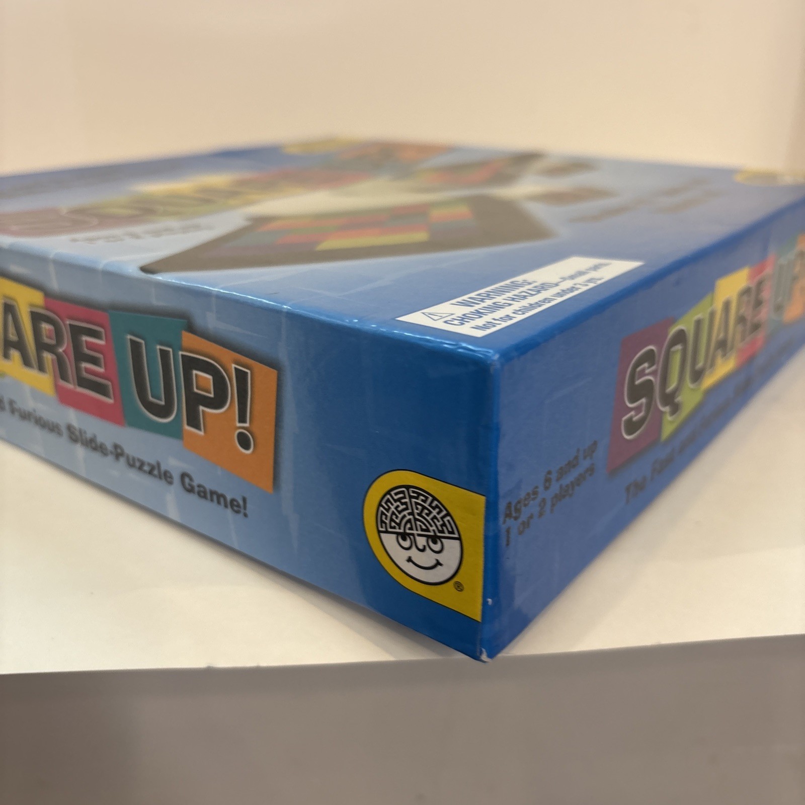 Square Up! 2 Player Tile Puzzle Game Family Ages 6+ Brainbox Complete