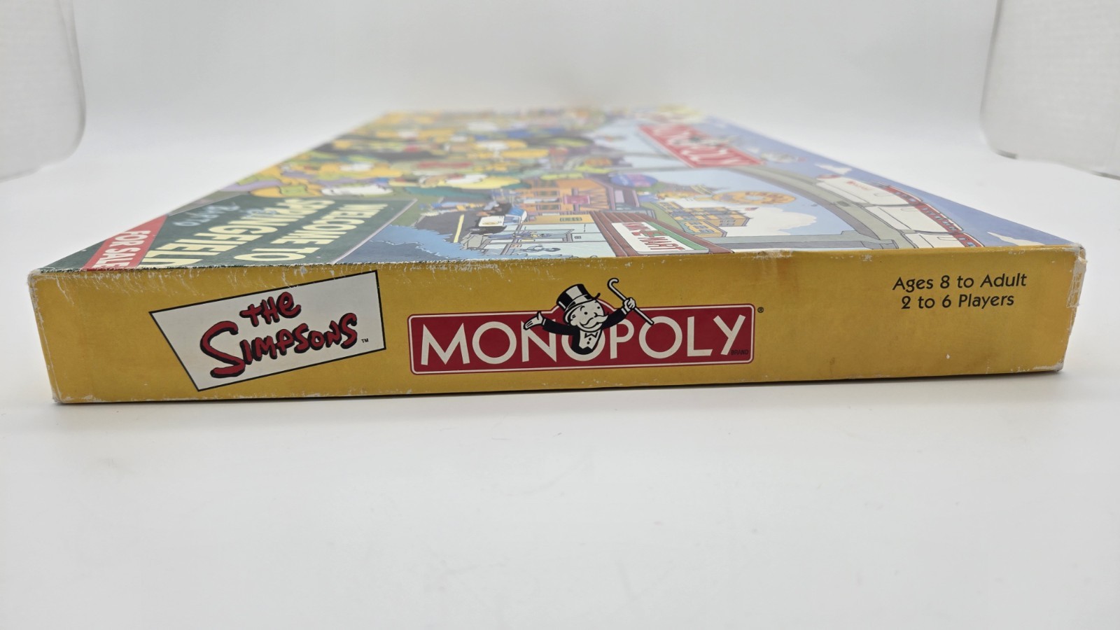 The Simpsons Monopoly Game Welcome To Springfield 2001 Complete Vtg Family Game