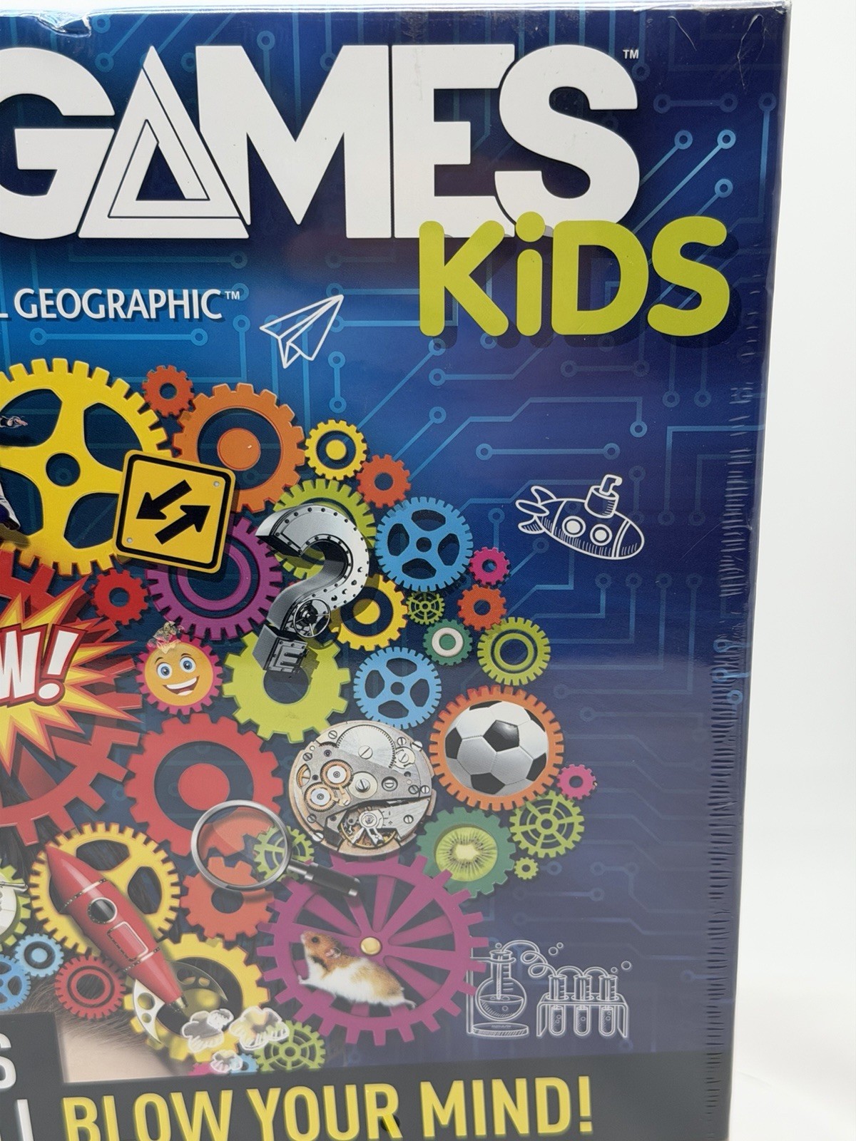 National Geographic Brain Games Kids Board Game Factory Sealed Buffalo Games New