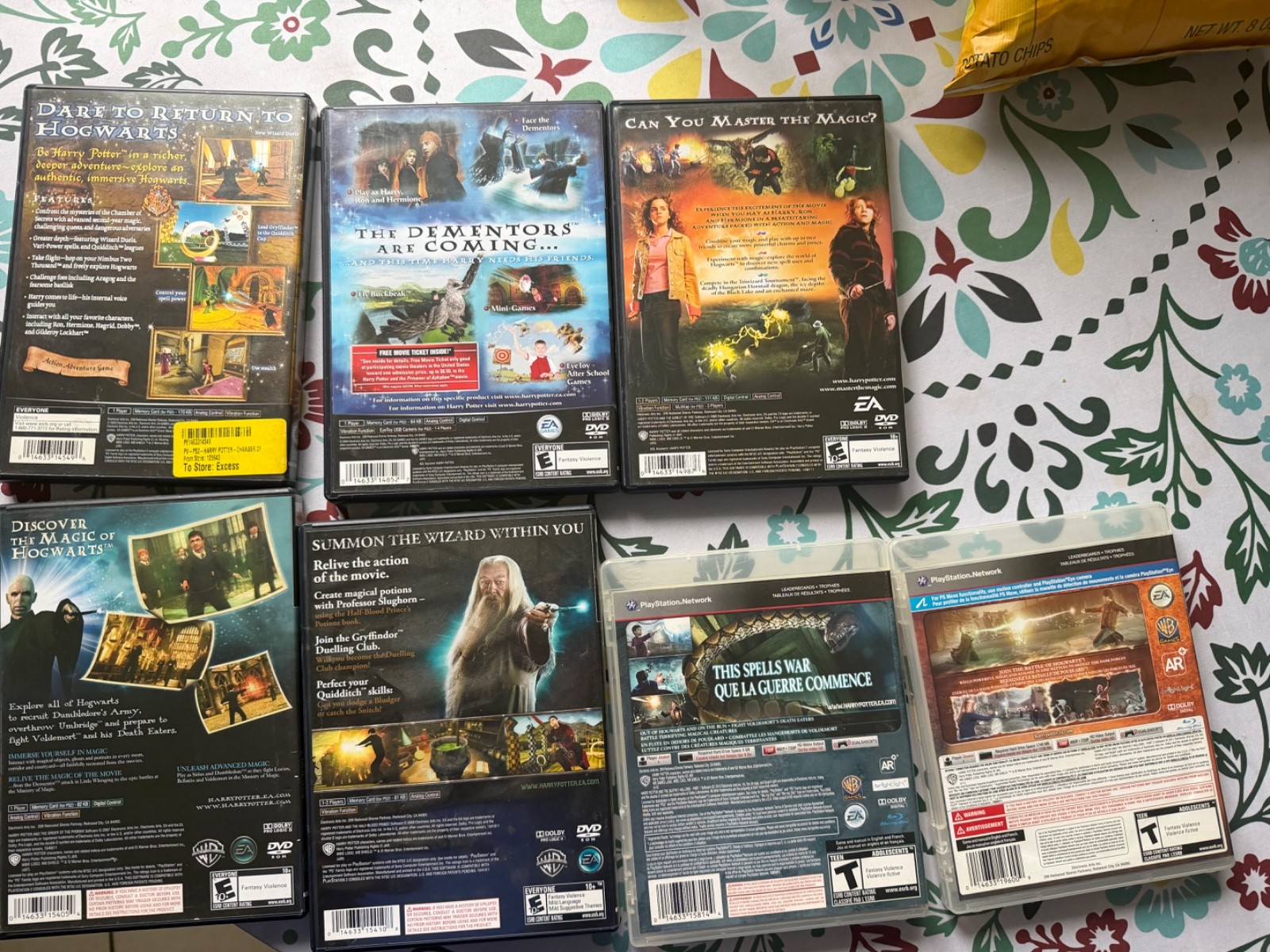 harry potter video games