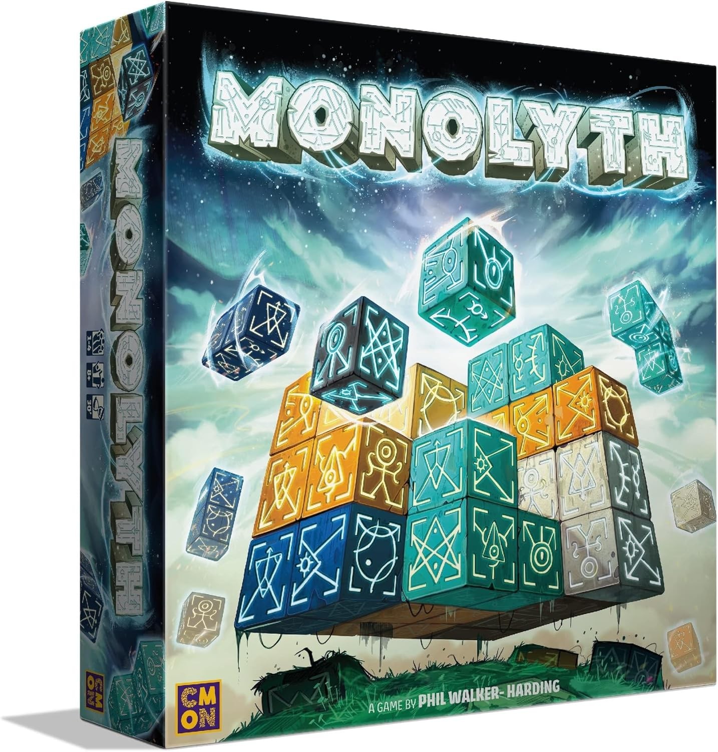 Monolyth – Abstract Strategy Board Game by CMON – New, Sealed – Ships Fast