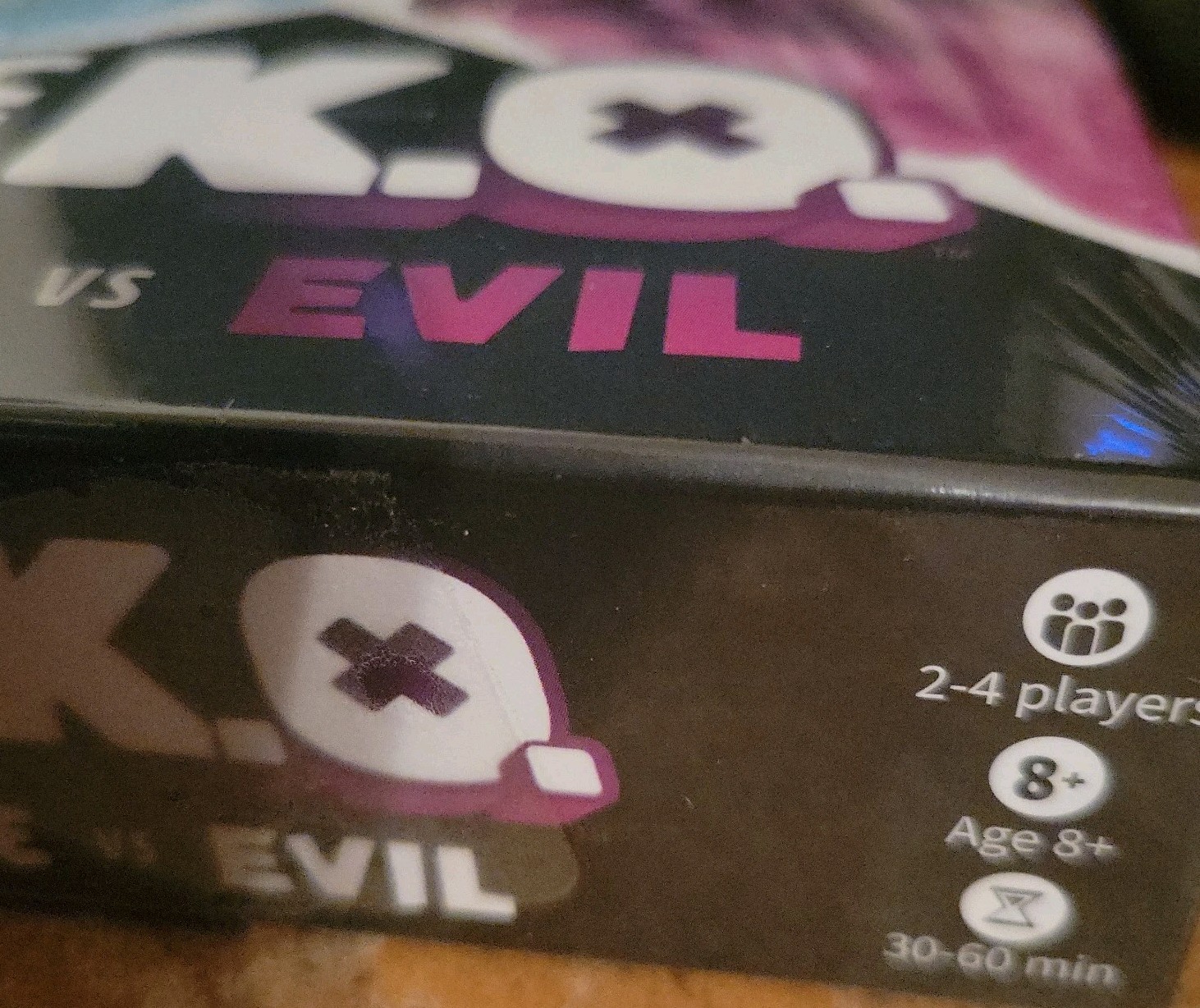 Tic Tac KO Cute vs Evil Card Game 8+ K.O. 2-4 Players Unstable Games/New Sealed