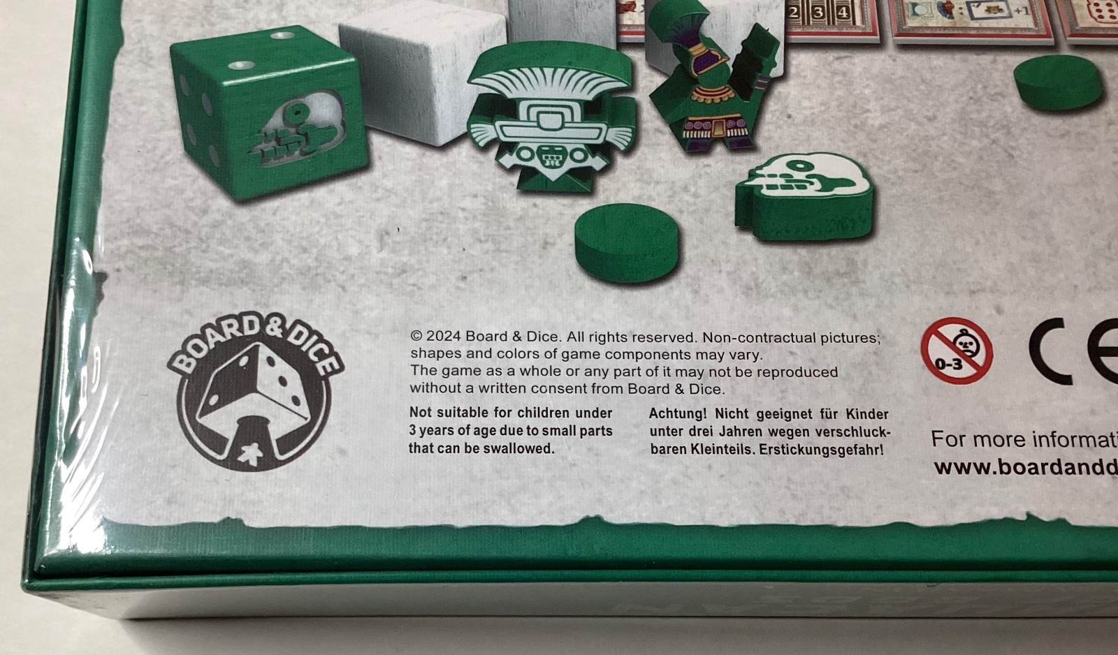 NEW TEOTIHUACAN CITY OF GODS 5TH PLAYER EXPANSION- GREEN PLAYER AGES 14+