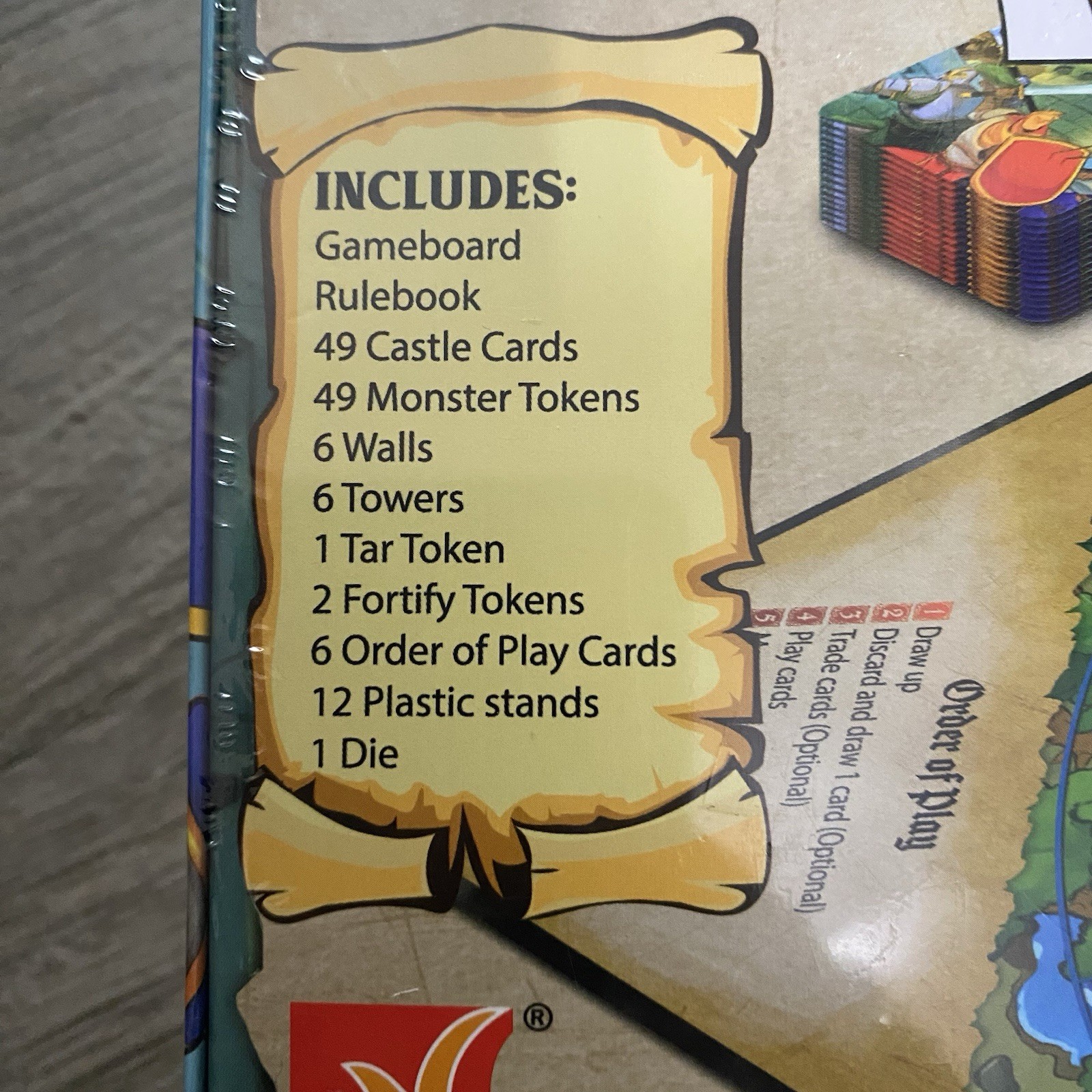 Castle Panic Board Game Cooperative Strategy Game For 1-6 Players Ages 10+🔥