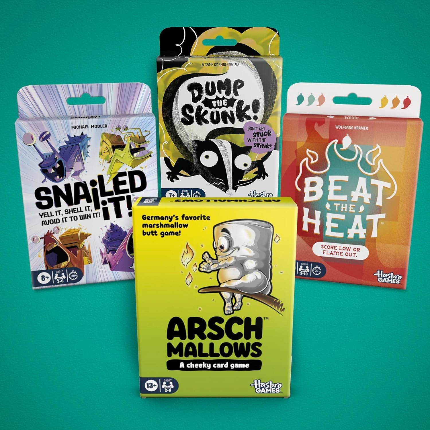 Hasbro That’s Mine! Card Game Ages 8 and Up 2 to 5 Players 20 Mins. Fast
