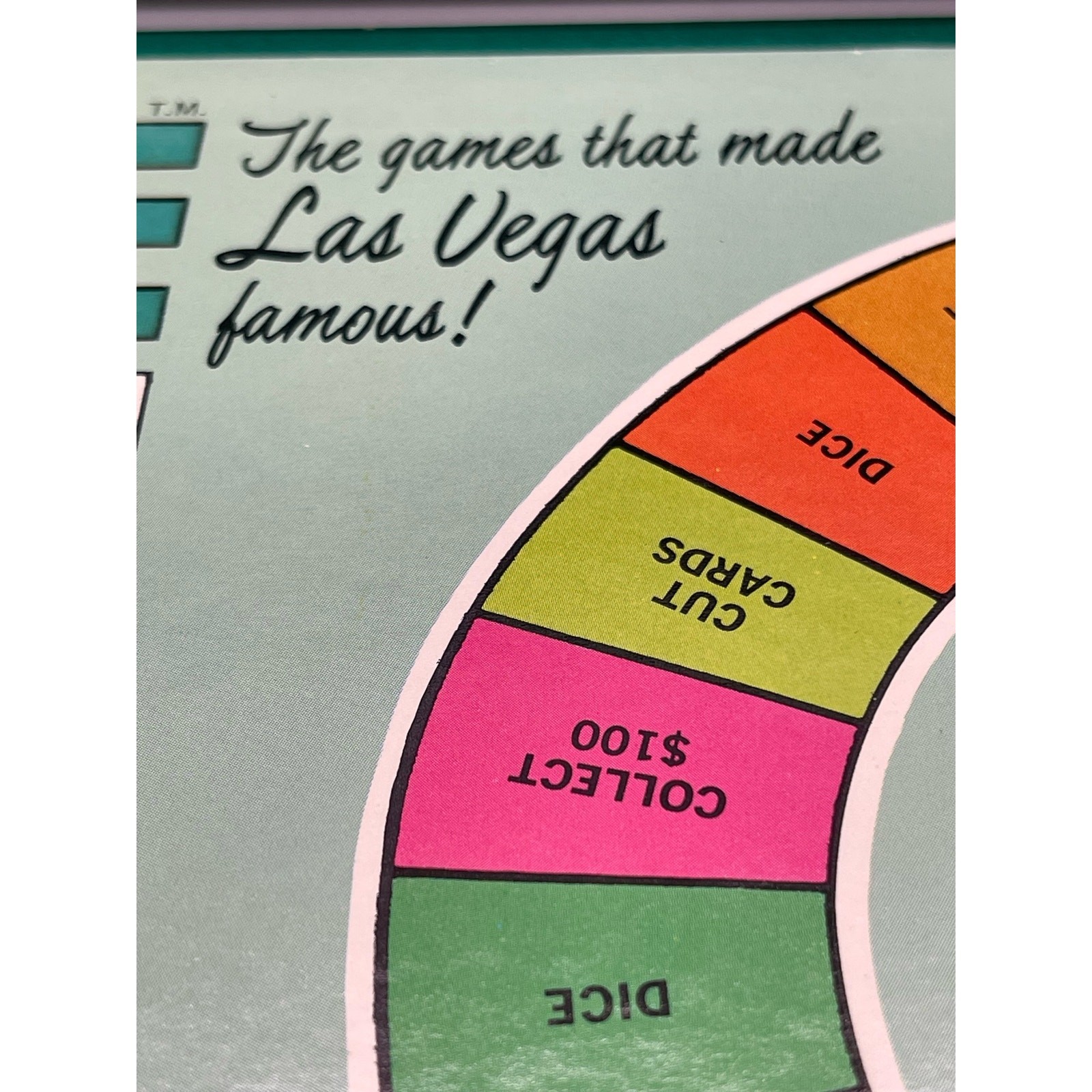 NOS Las Vegas Nevada Vintage Splurge Casino Board Game 1968 Crea Tek Casinos