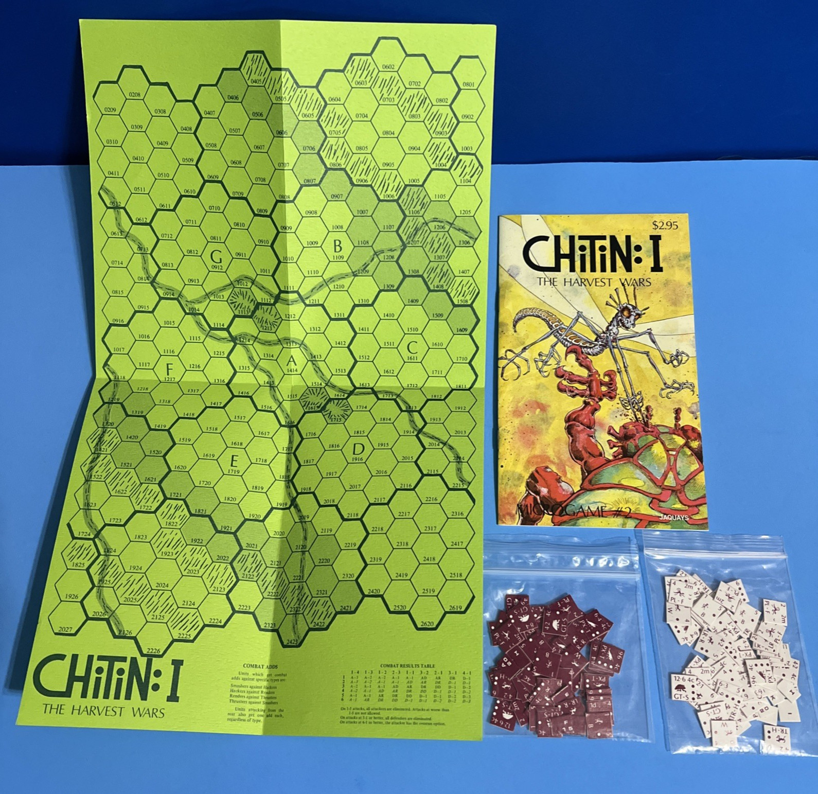 CHiTiN: I The Harvest Wars Metagaming Microgame #2, 2nd Printing (1978)