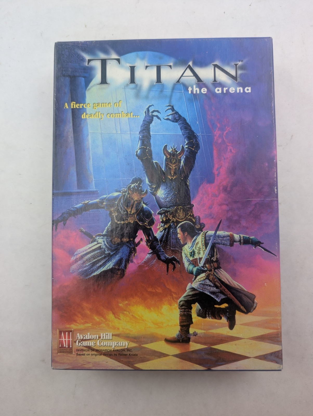 Titan: The Arena – Board Game Avalon Hill 1997 – Open box – Inside Sealed