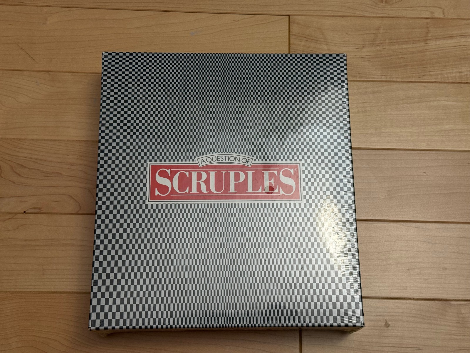 Scruples Game Factory Sealed First Edition, Unsealed Second Edition (1986, 1987)