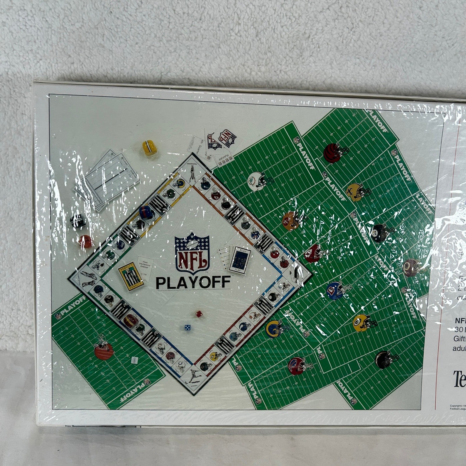 Vintage 1991 NFL Playoff Chicago Bears Board Game Factory Sealed New 90s Sports