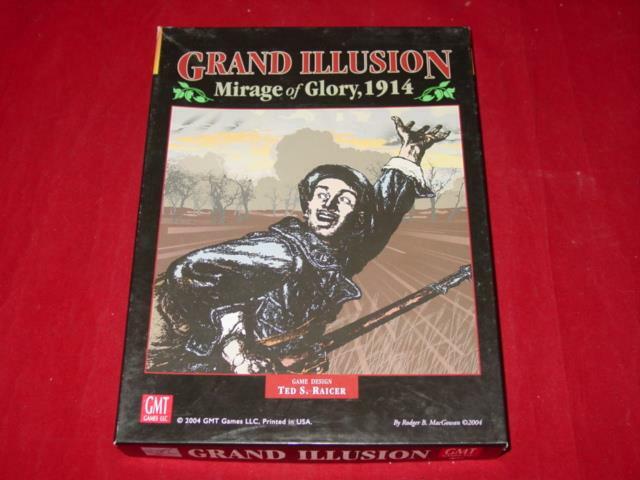 GMT GAMES 2004 – GRAND ILLUSION – Mirage of Glory, 1914 (UNPUNCHED) EX