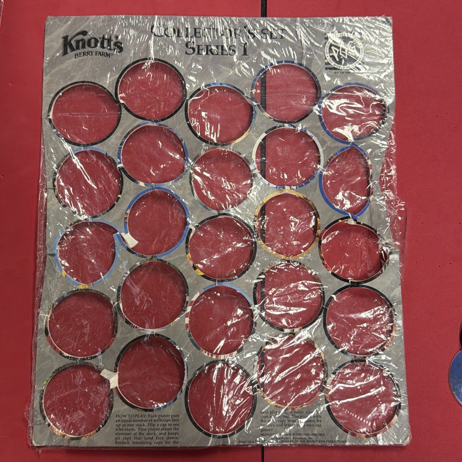 POG Slammer LOT Knott’s Berry Farm Series 1 See Photos