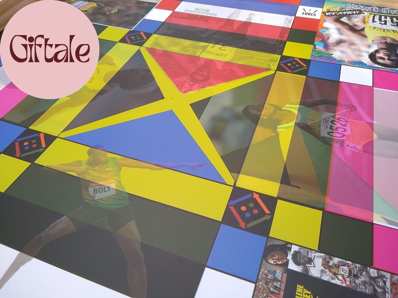 Legendary Athletes Edition – 24X24 Oversized Board Game | Celebrating Jamaica’S
