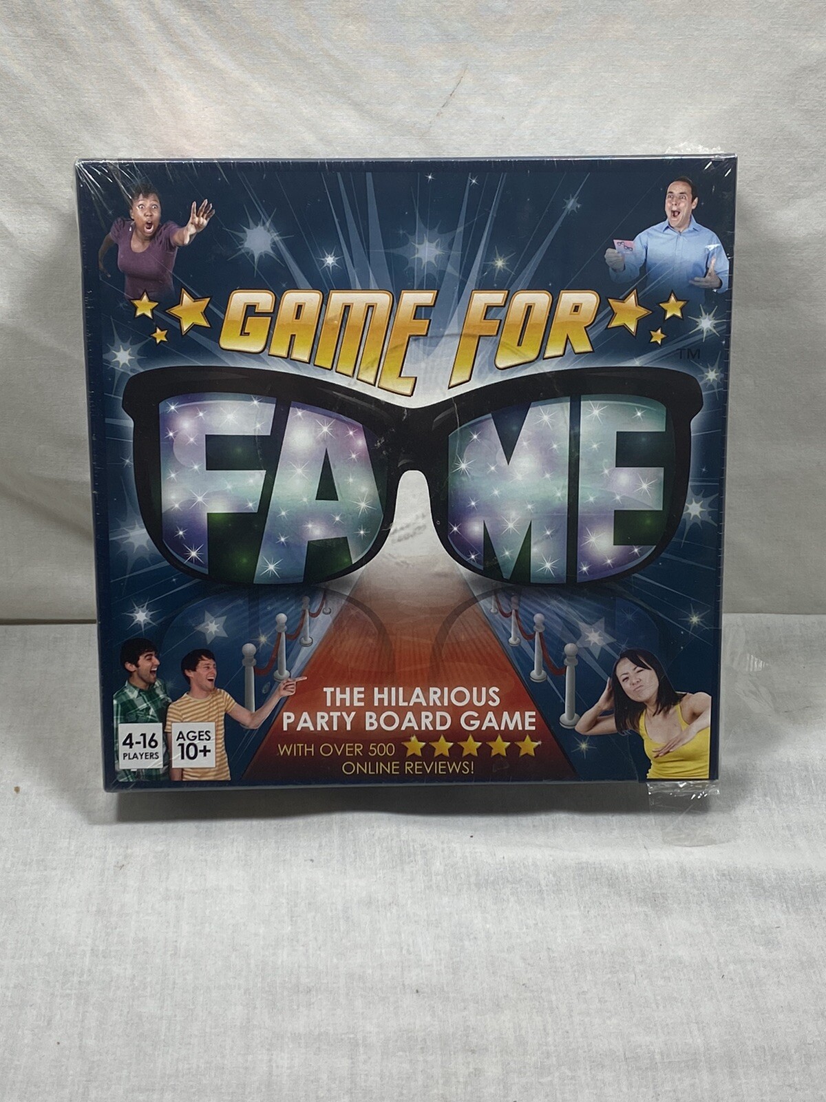 Game For Fame – The Hilarious Party Board Game! Family Fun and Laughter NEW