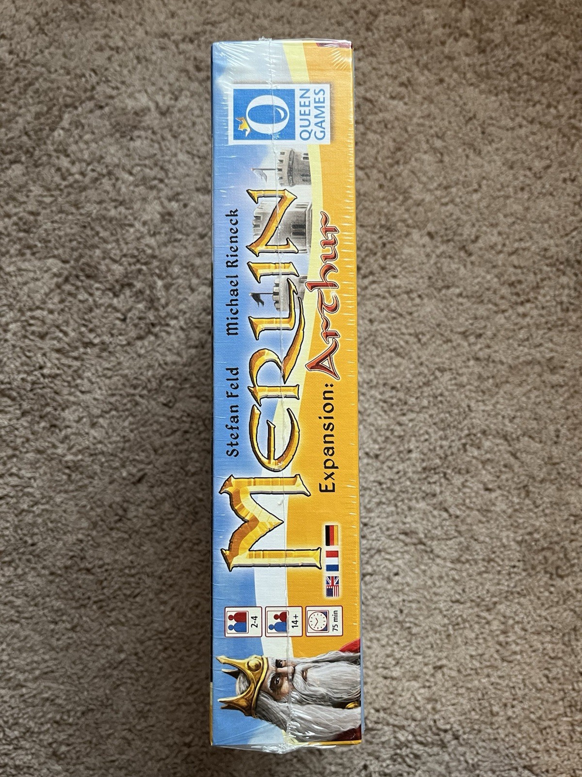 Merlin + Arthur Expansion Board Game Queen Games 2017 Stefan Feld NEW/SEALED