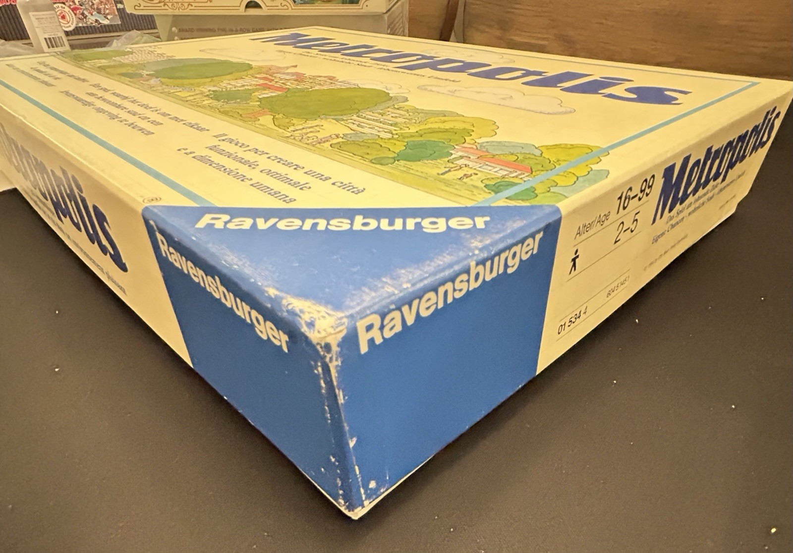 MTROPOLIS Board Game Ravensburger German, French, Italian, Dutch, English Rules