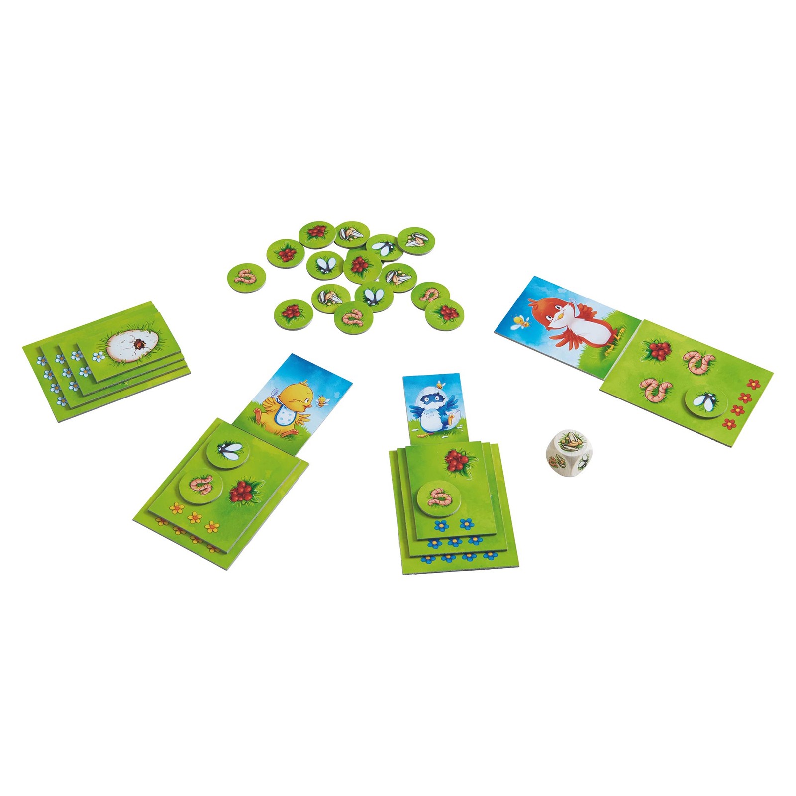 HABA Little Bird, Big Hunger – A Cheerfully Cheeky Collecting Game for Ages 3