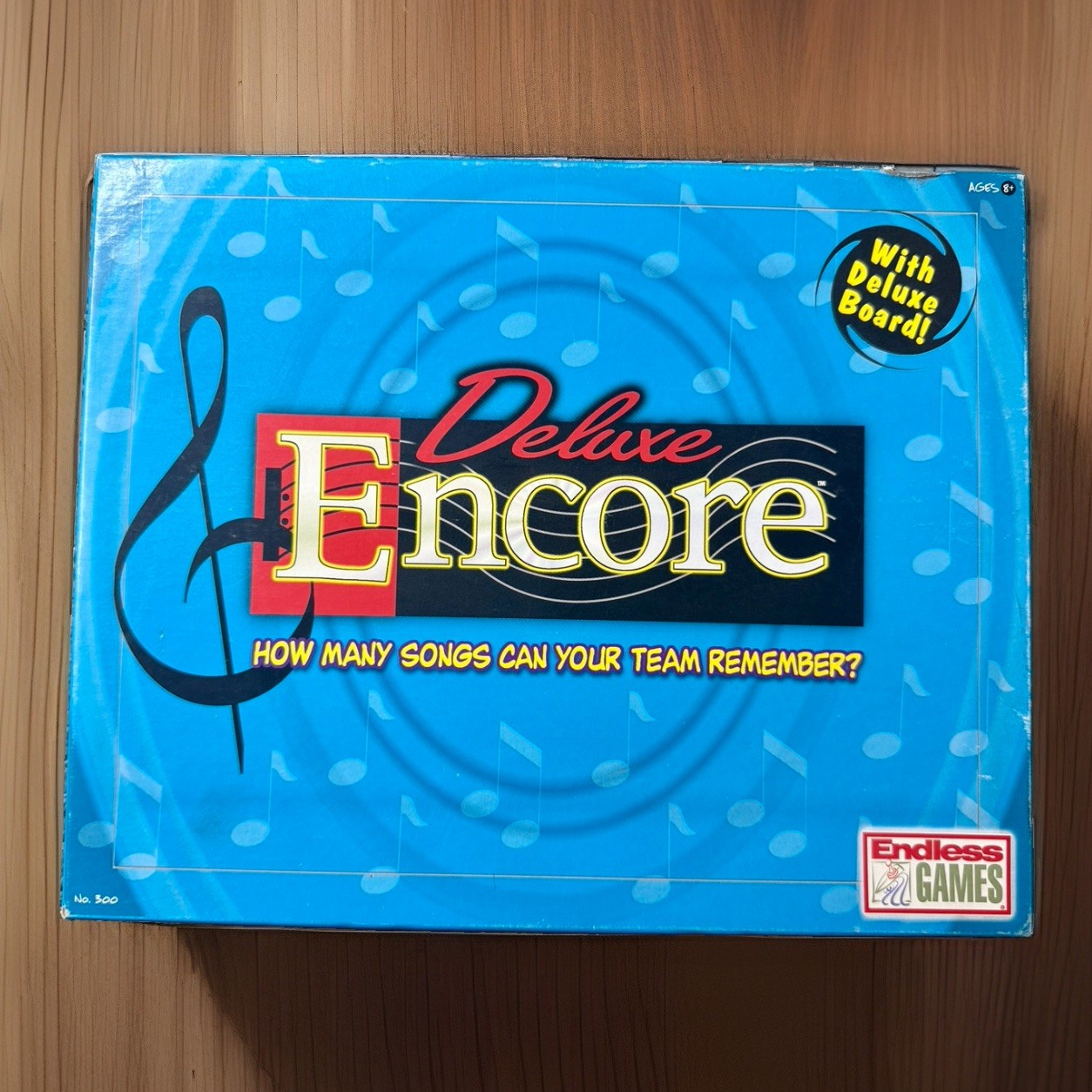 Deluxe Encore Board Game Endless Games No. 300 Music Singing Trivia Complete