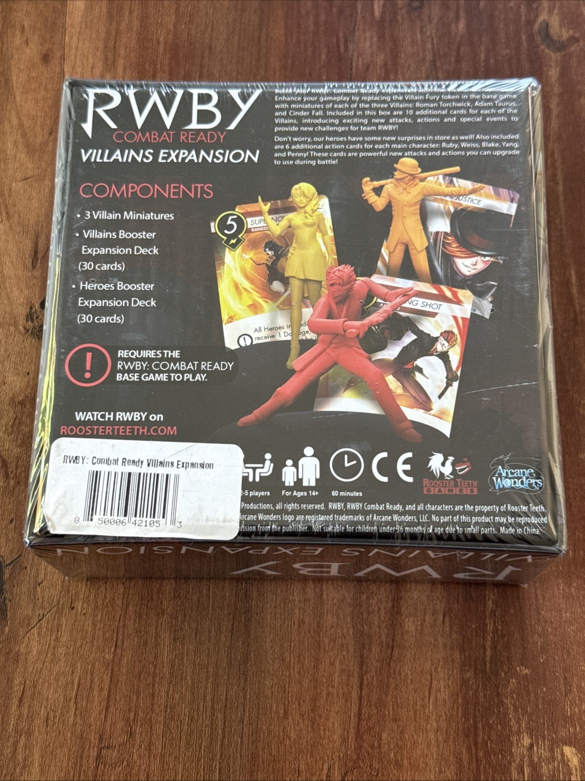 Brand New Arcane Wonders RWDY Combat Ready Villains Expansion Factory Sealed
