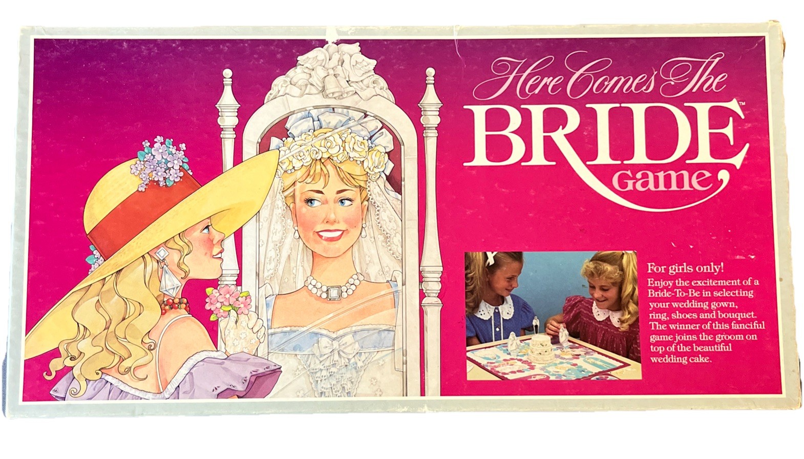 Vintage Here Comes The Bride Board Game 1987 Complete The Ungame Co.