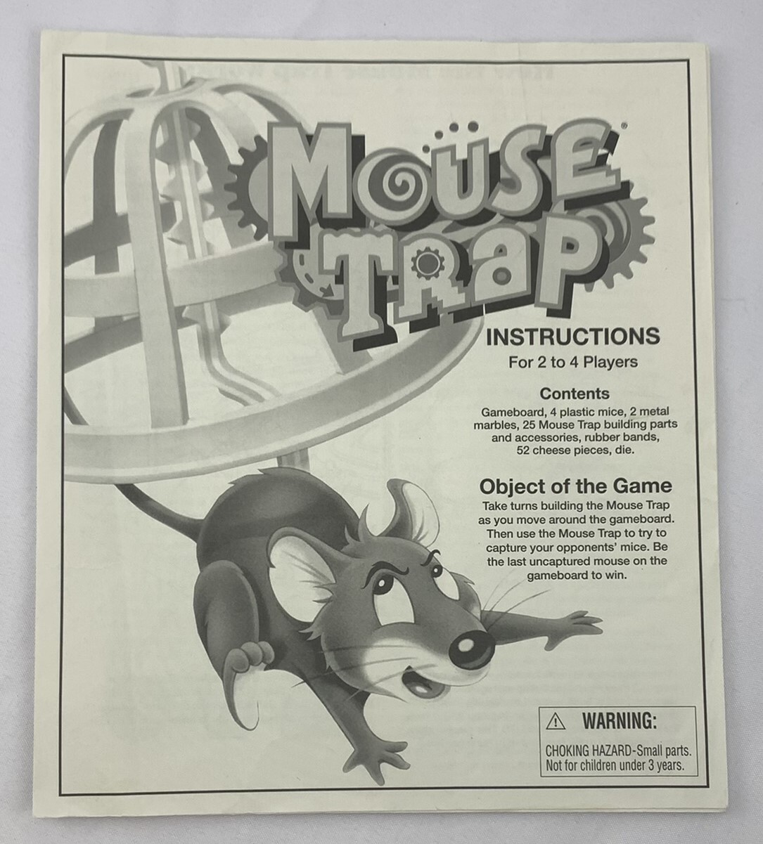 1999 Mouse Trap Game by Milton Bradley Complete in Great Condition FREE SHIPPING