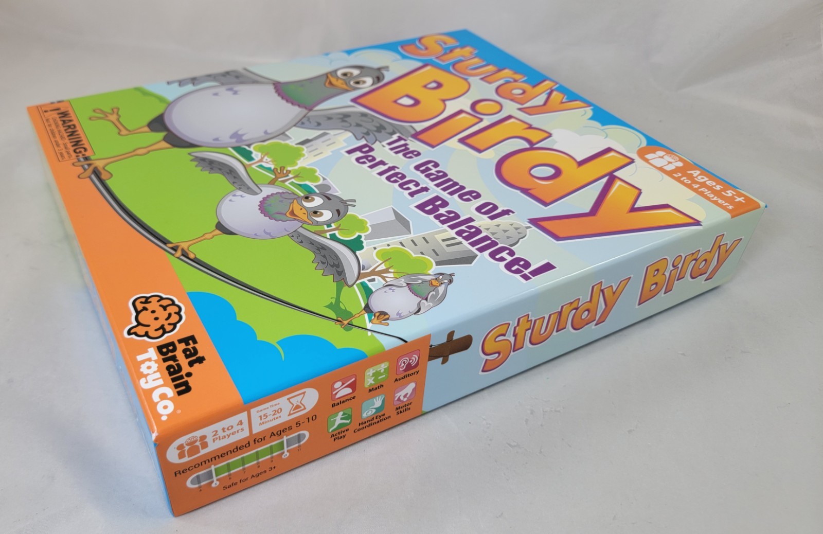 Sturdy Birdy Kid Game of Perfect Balance COMPLETE Fat Brain Toy Co