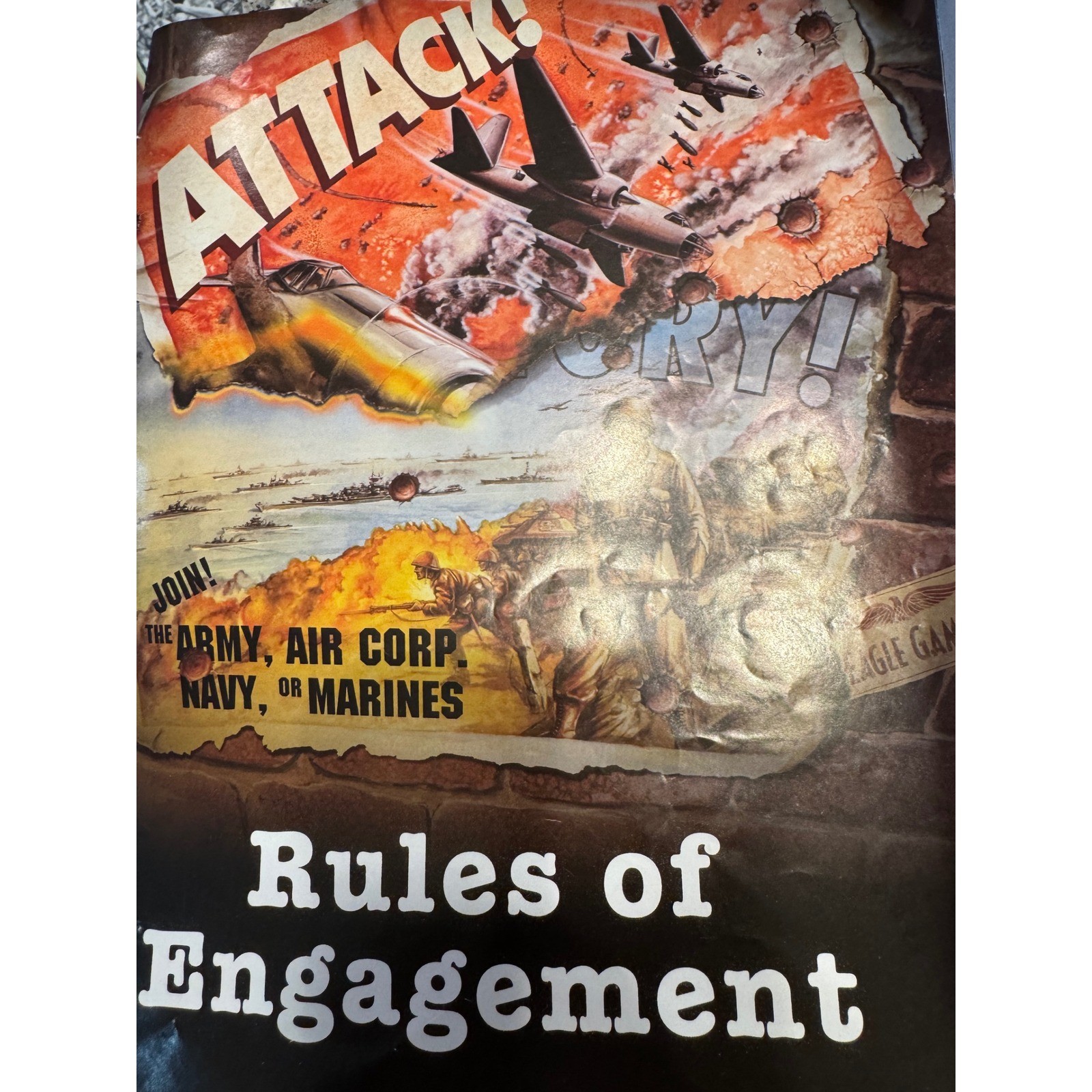 ATTACK! A Game of World Conquest Board Game Eagle Games Ages 10+