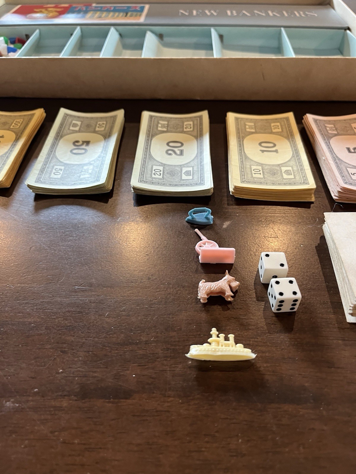 Vintage Japanese New Bankers Board Game Complete Mount Monopoly Style Japan