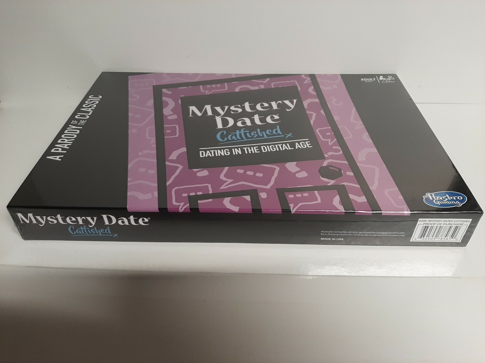 Hasbro Mystery Date Catfished-Dating In The Digital Age, Board Game for Adults