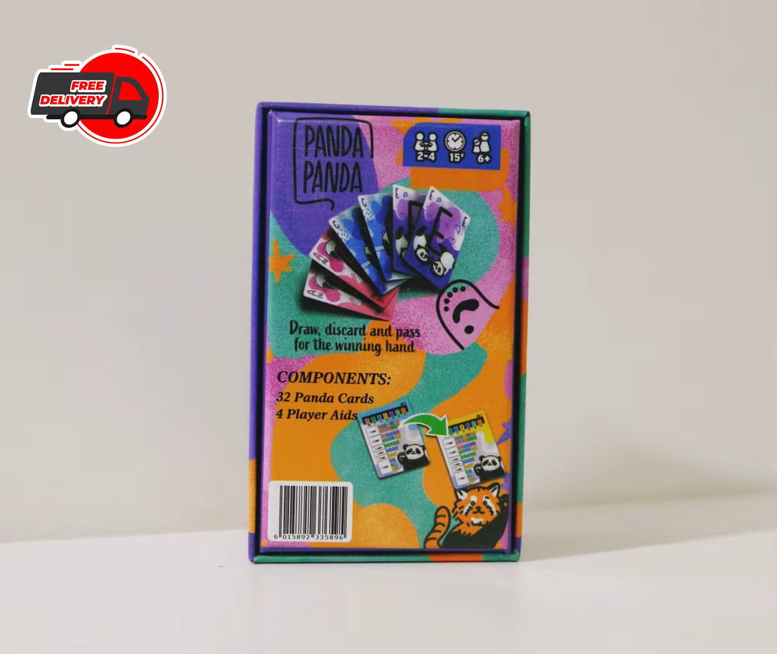 PANDA PANDA Board Game Family Party Table Game 2-4 Players Funny Card Strategy