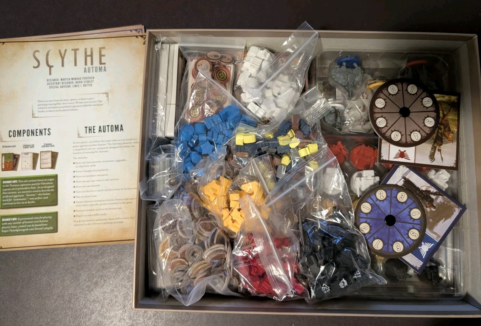 Scythe Board Game + Extras