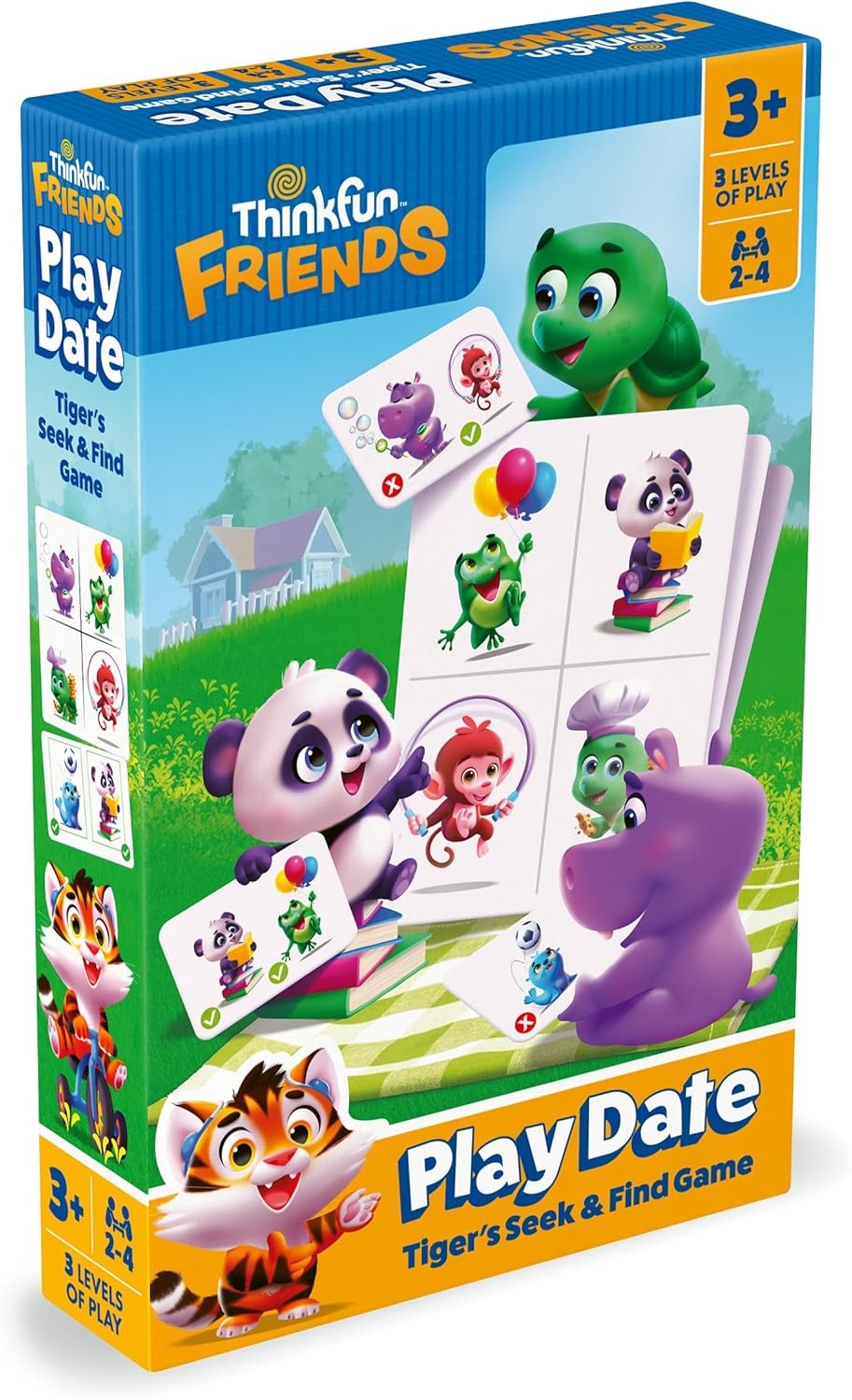 ThinkFun Friends Play Date Game – Boys Girls Age 3 Years Up – Educational Toddle