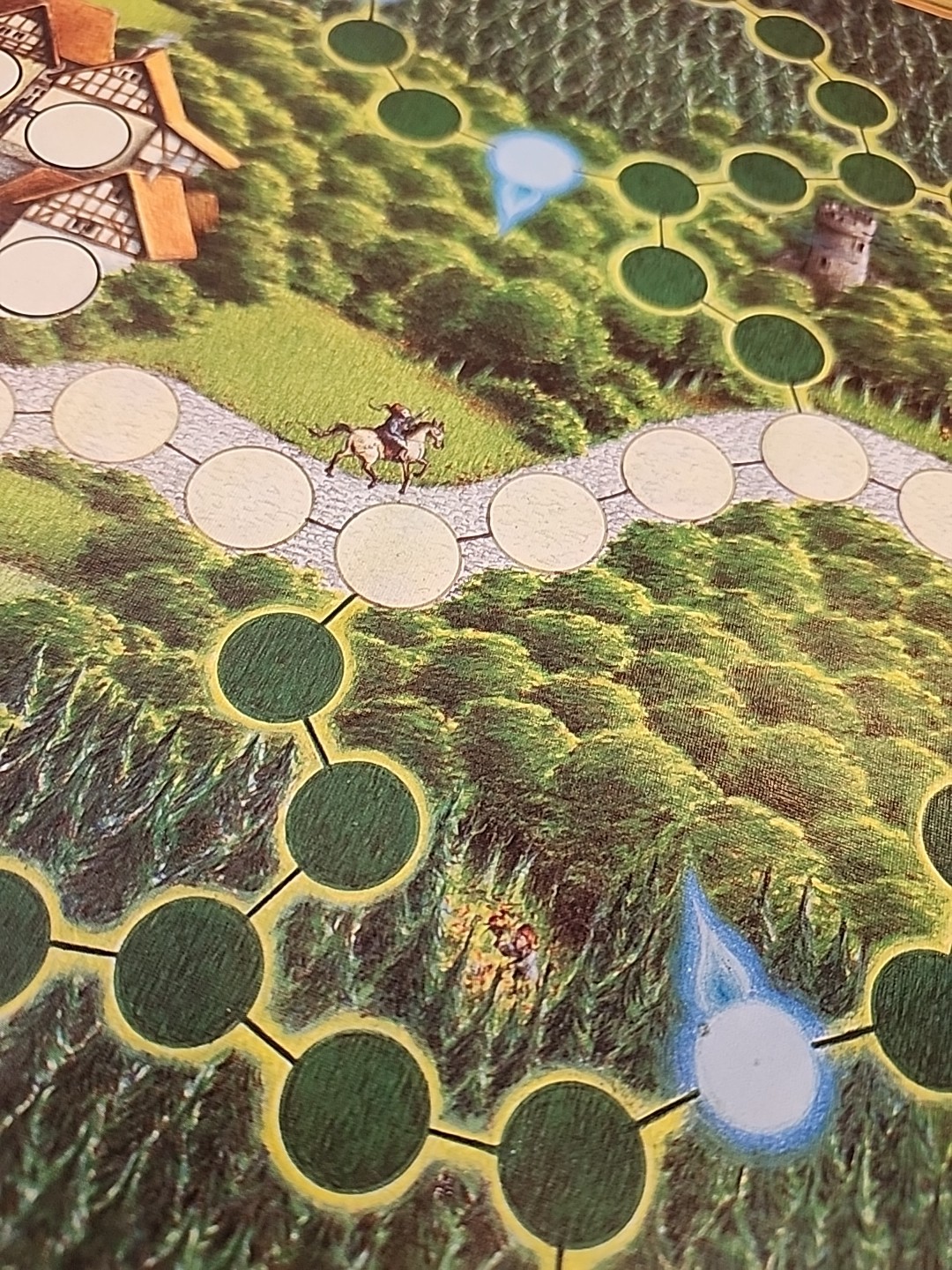 Enchanted Forest Treasure Hunt Board Game Ravensburger 1982 READ