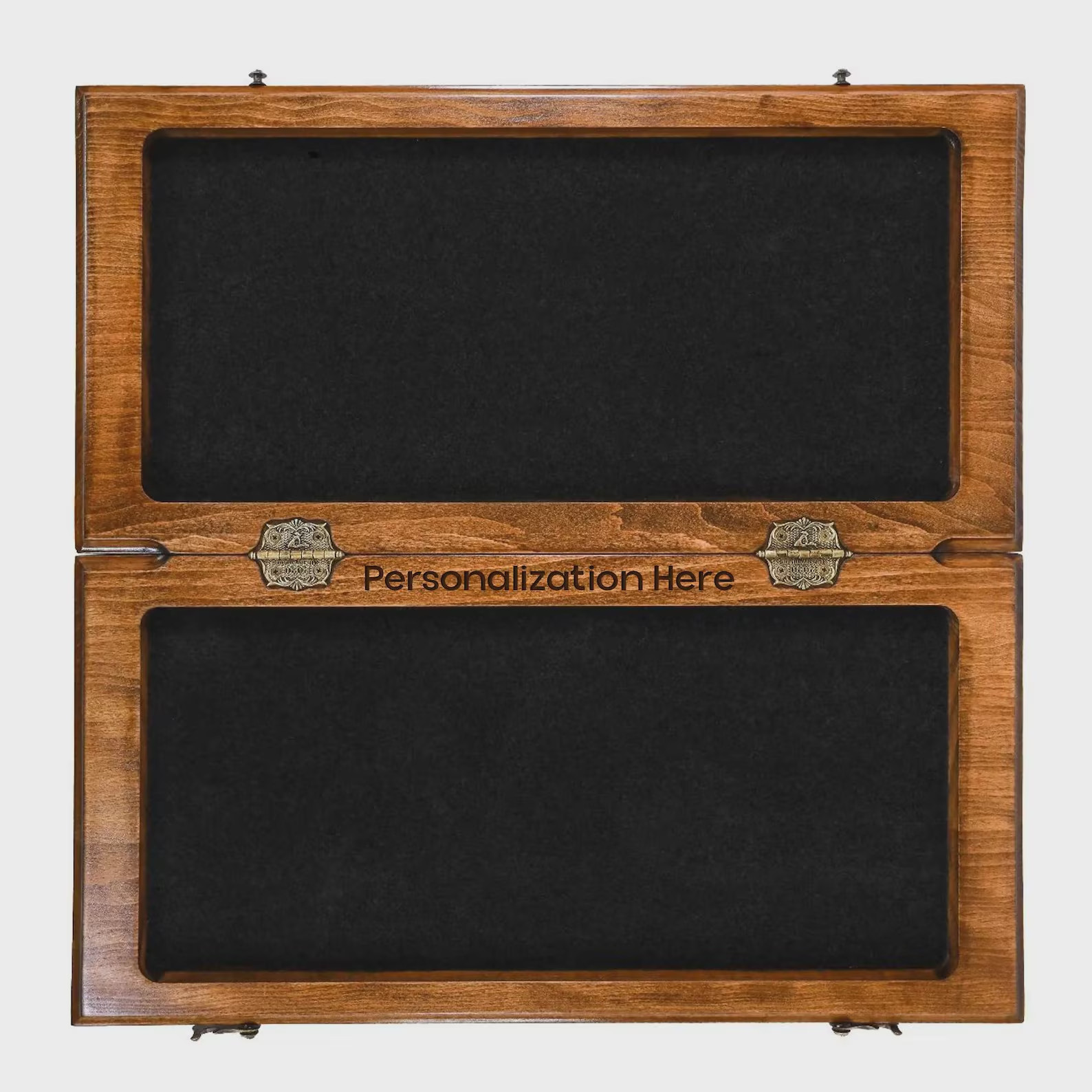 Personalized Backgammon Set Lion Design Custom Wood Board Father’s Day Gift Men