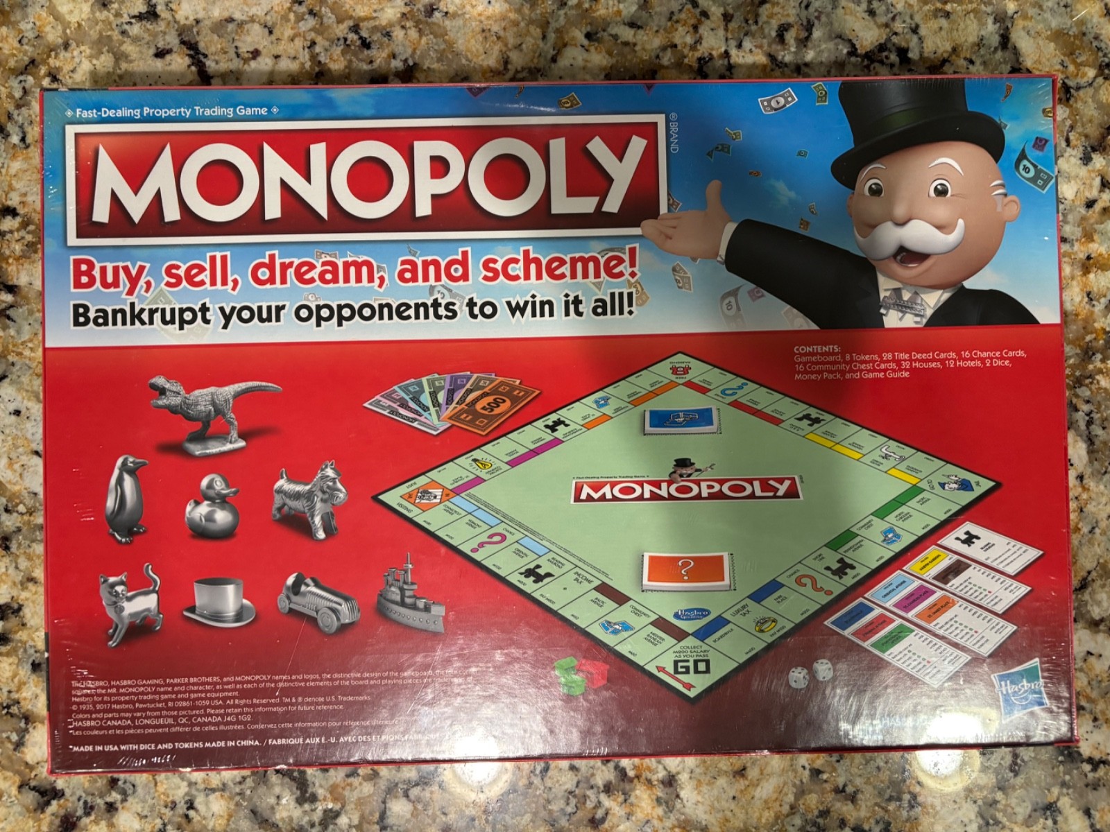 Monopoly The Board Game – Parker Brothers & Hasbro Gaming – Brand New