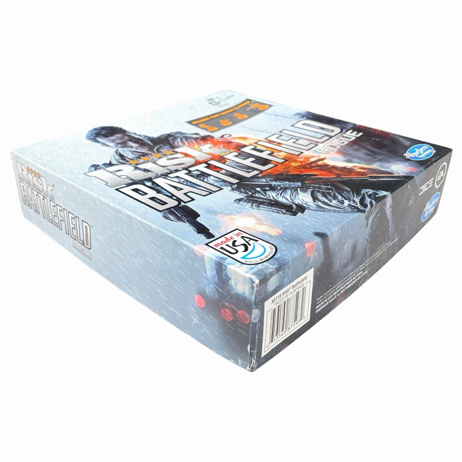 Risk Battlefield Rogue Edition Board Game by Hasbro 2013 Complete Unpunched