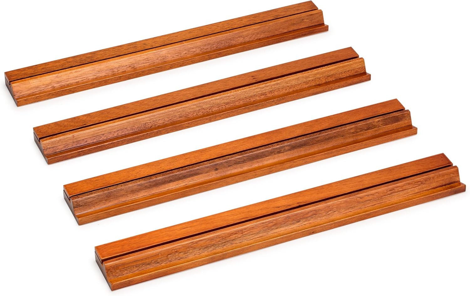 Classic Chestnut Color Wooden Mahjong Game Racks