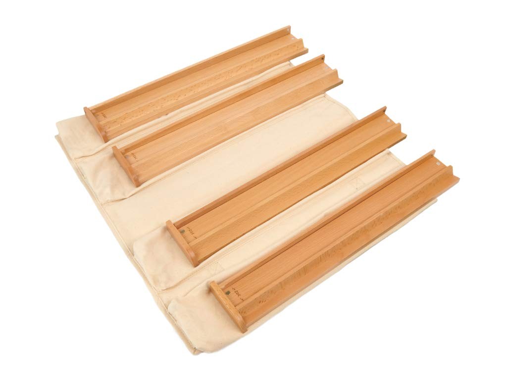 AmericanWholesaler Inc. New Mah Jongg Tile Racks Wood Solid Beechwood wit…