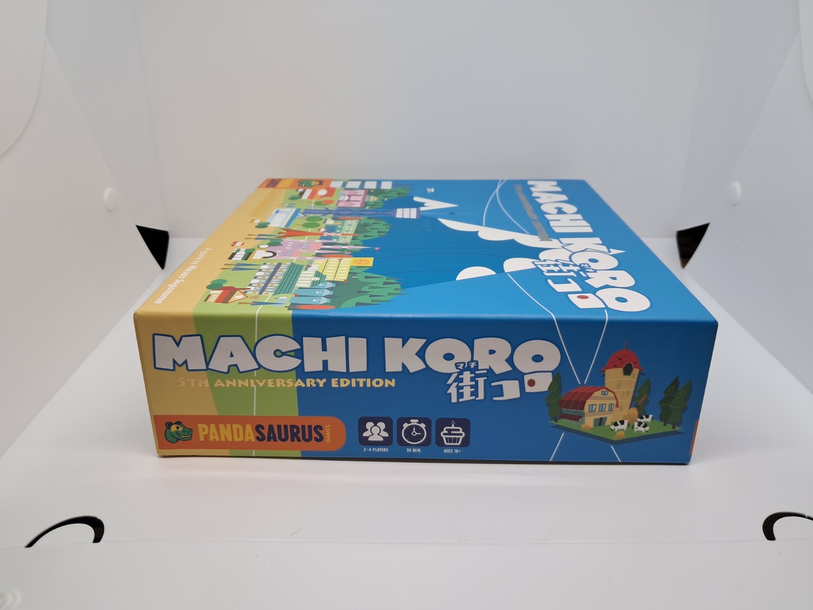 Machi Koro 5th Anniversary Edition Board Card Game Pandasaurus 100% Complete