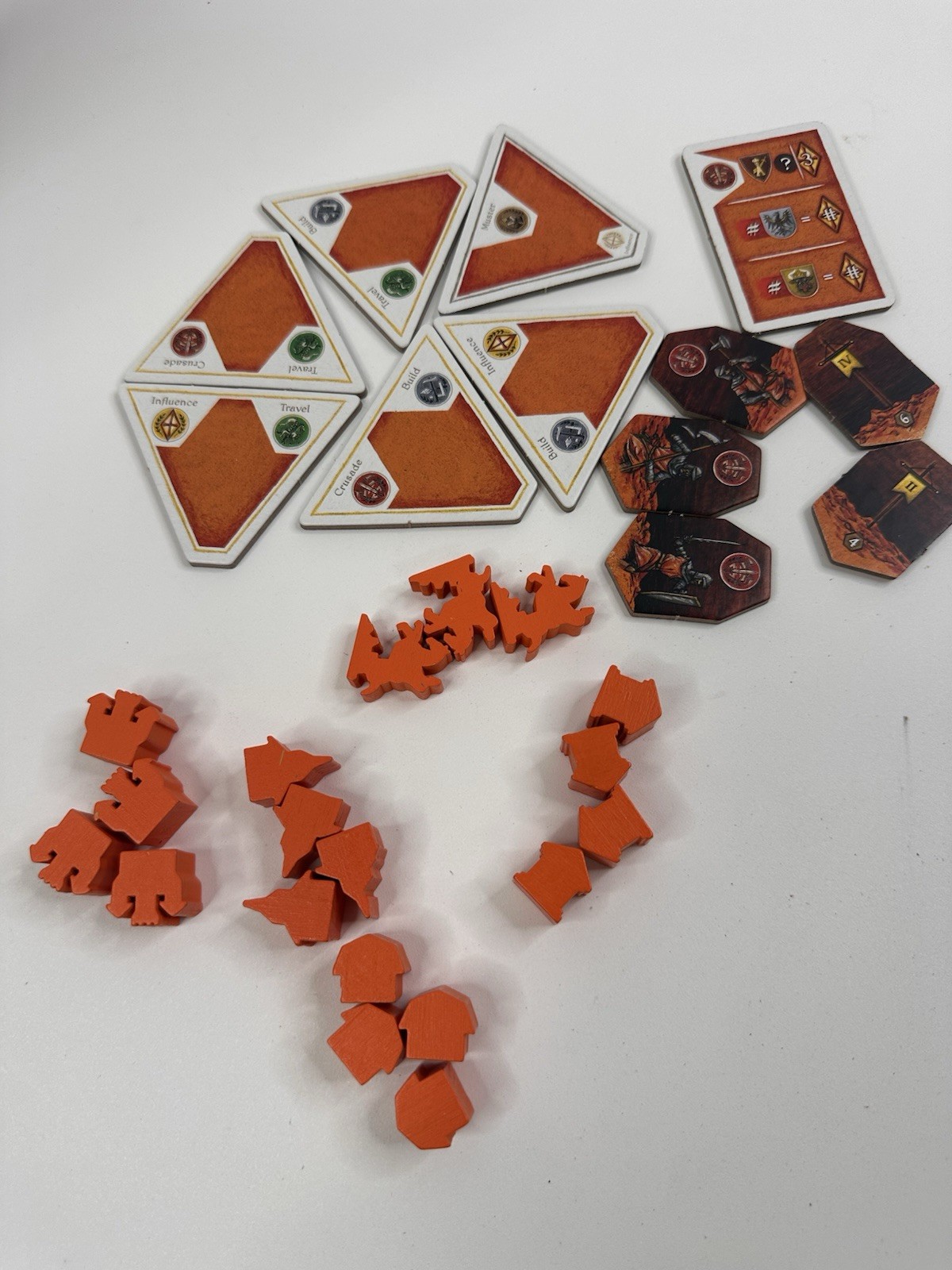 CRUSADERS THY WILL BE DONE BOARD GAME TASTY MINSTREL GAMES SETH JAFFEE 2017