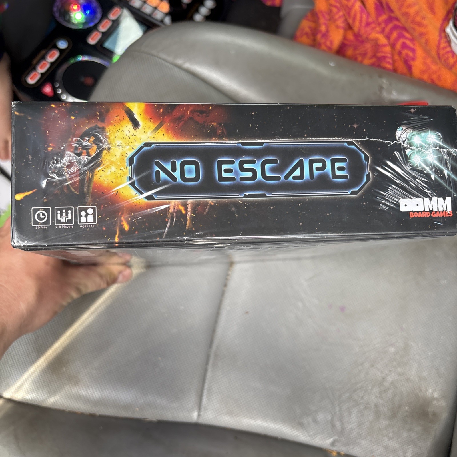 NO ESCAPE From Titan Station Strategy Maze OOMM Board Games SEALED NEW