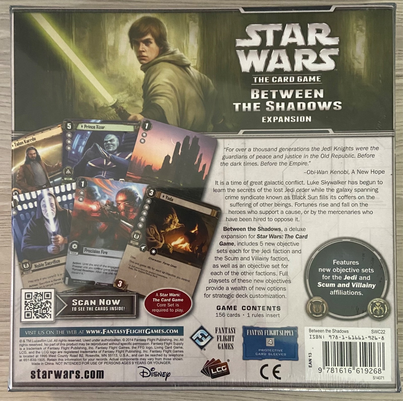 Star Wars: The Card Game Core Set & 5 Deluxe Expansion Sets Fantasy Flight New