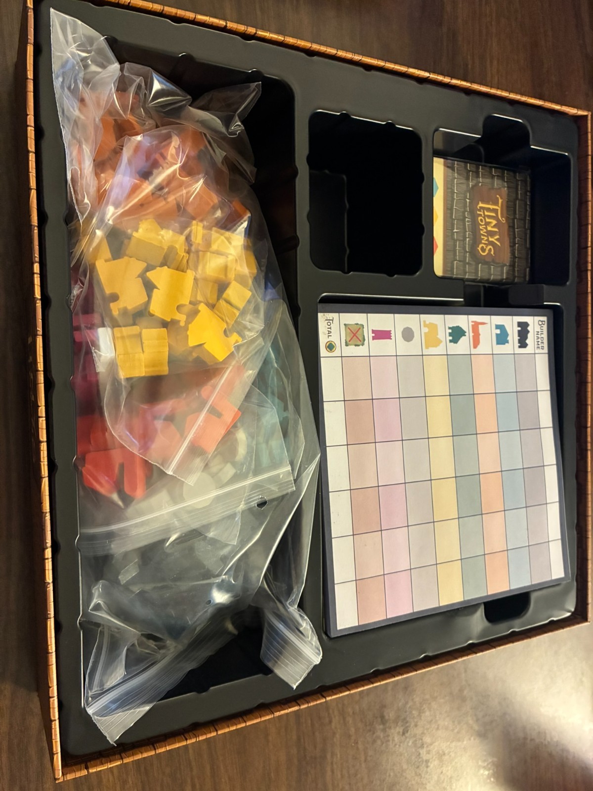 Tiny Towns Board Game AEG Peter McPherson 2019 – Complete Opened Sealed