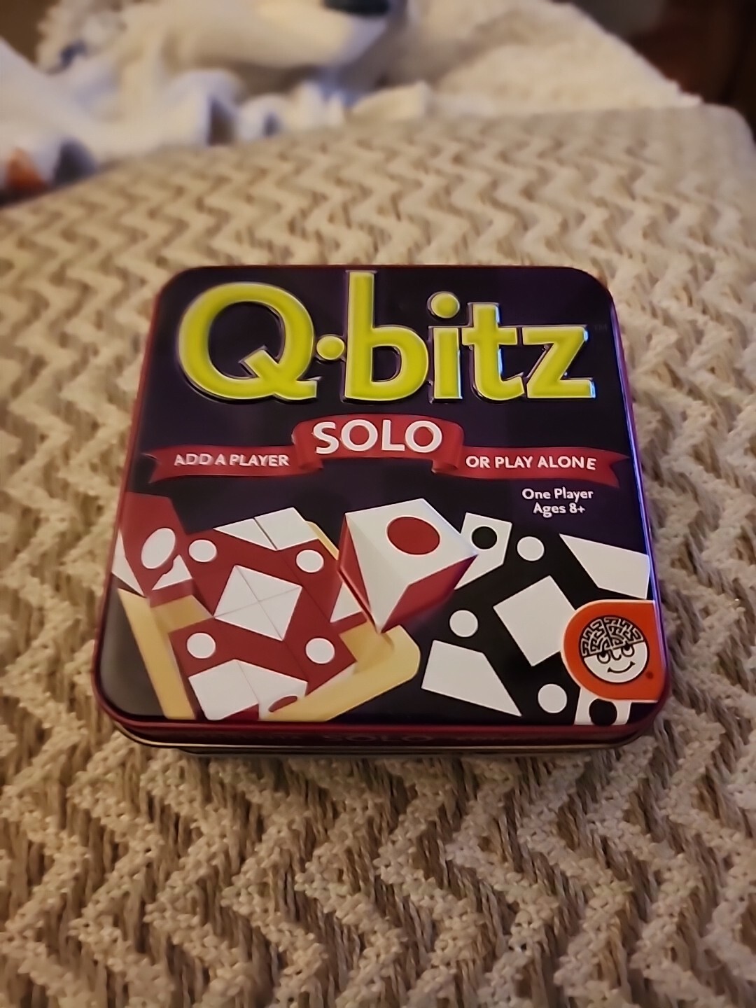 Q-Bitz Solo Game Magenta Edition Visual Dexterity. Cubed.