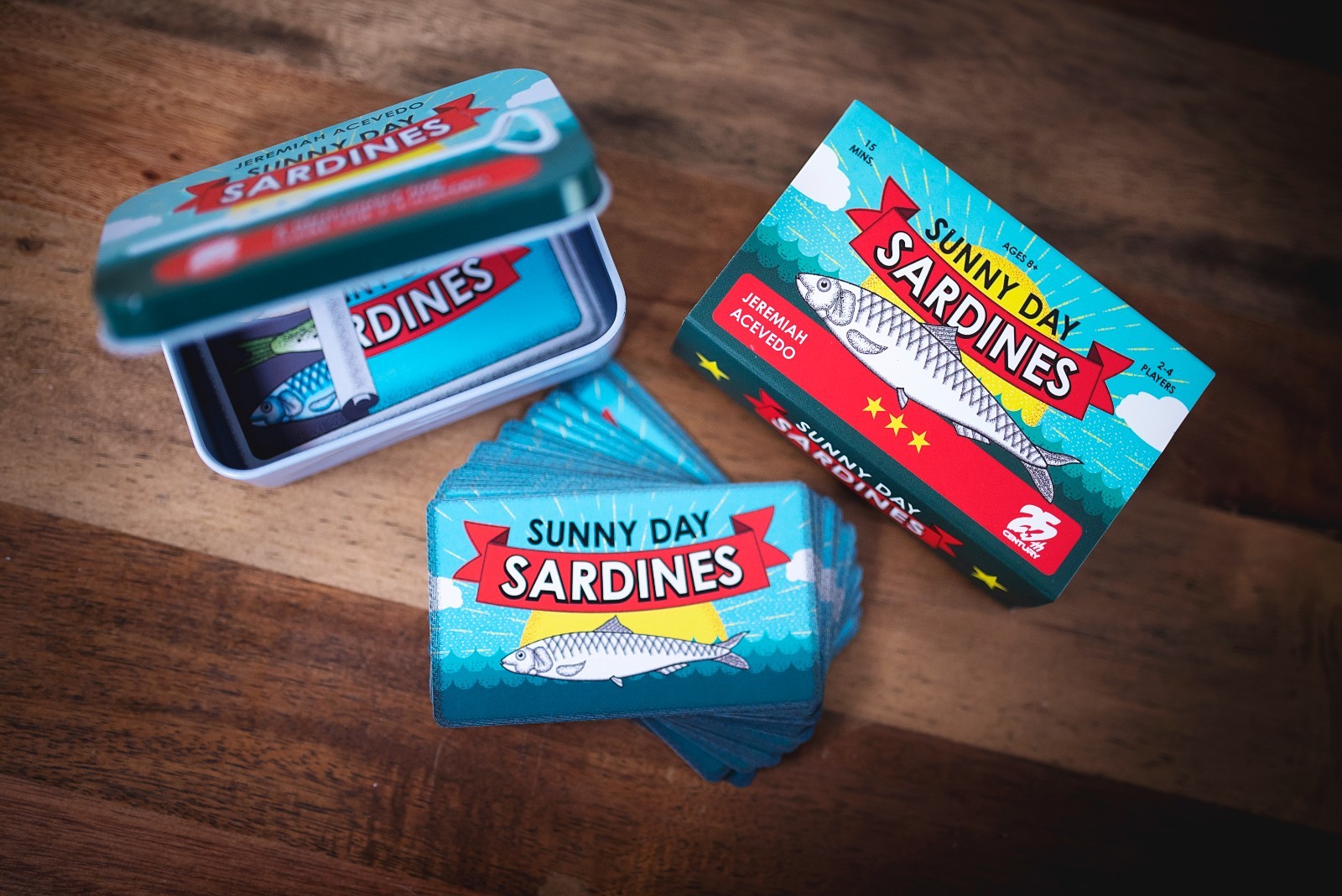 NIS Conservas Board Game – Challenging nautical themed solo bag building